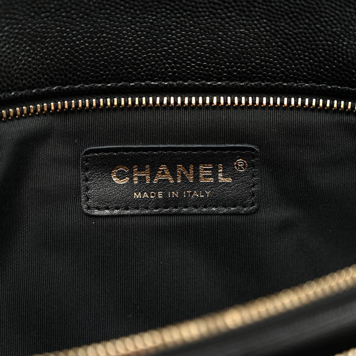 Chanel Caviar Quilted Flap Clutch Black 6 of 7