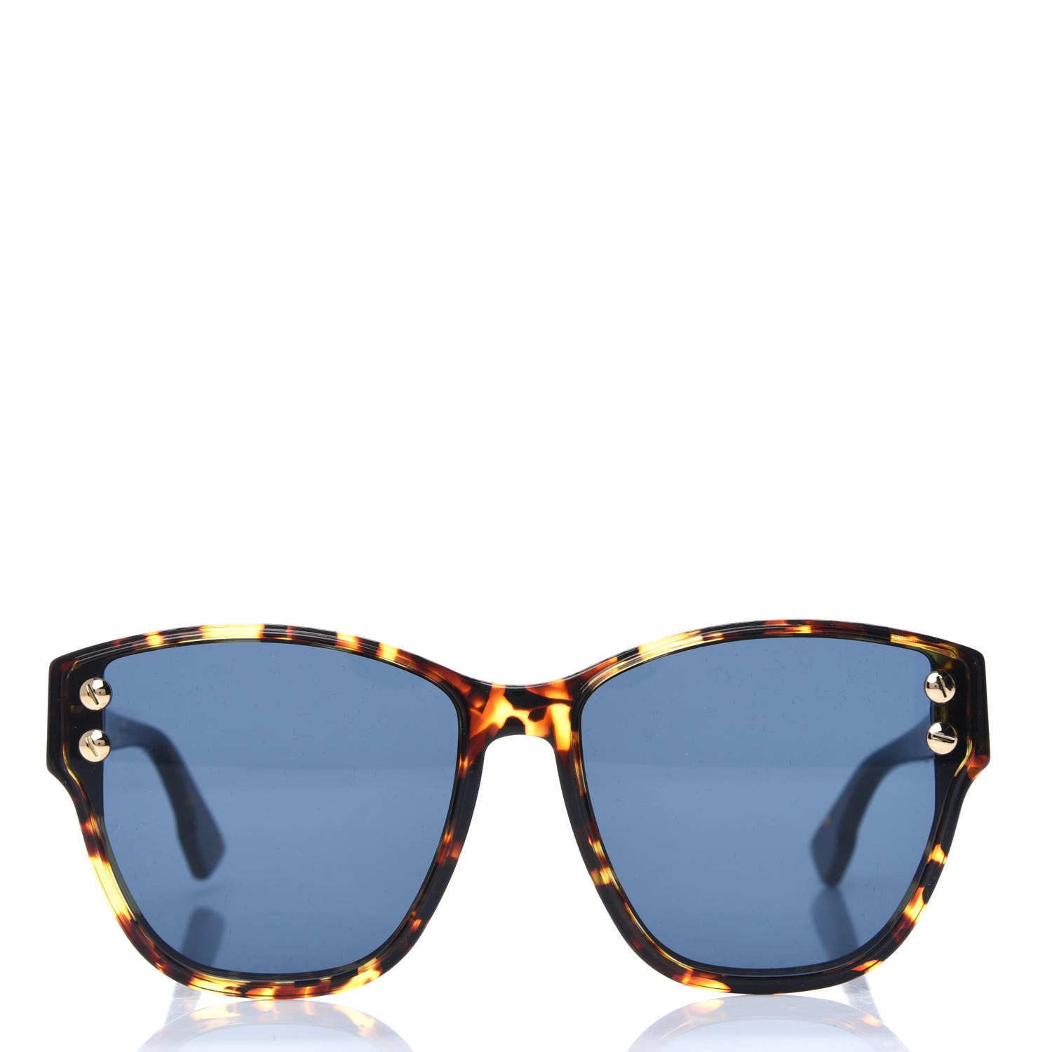 Christian Dior Acetate DiorAddict 3 Sunglasses Havana Spotted 2 of 4