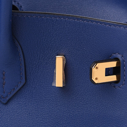 Hermes Swift Birkin 25 Bleu Saphir 16 of 30
