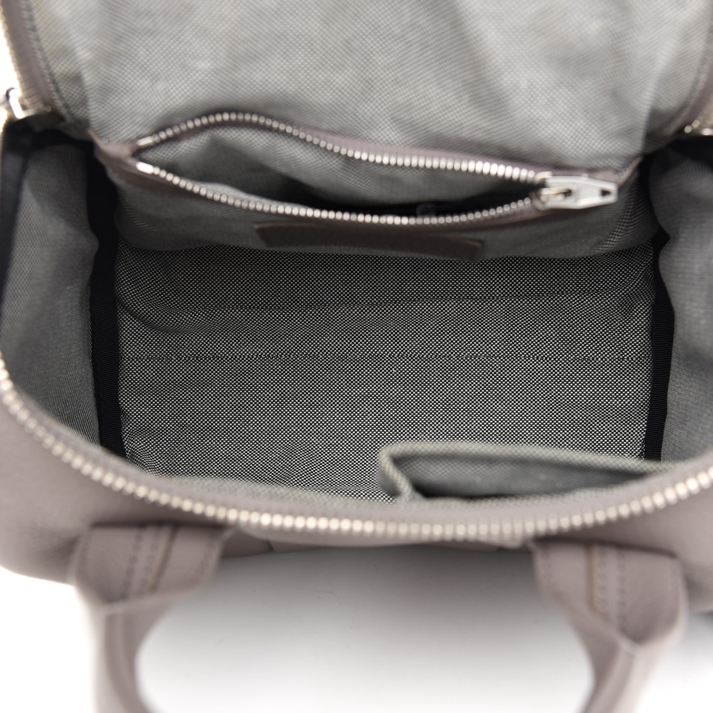 Pebbled Lambskin Rockie Gray Rhodium Hardware