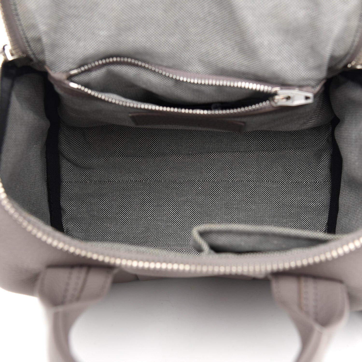 Alexander Wang Pebbled Lambskin Rockie Gray Rhodium Hardware 6 of 10