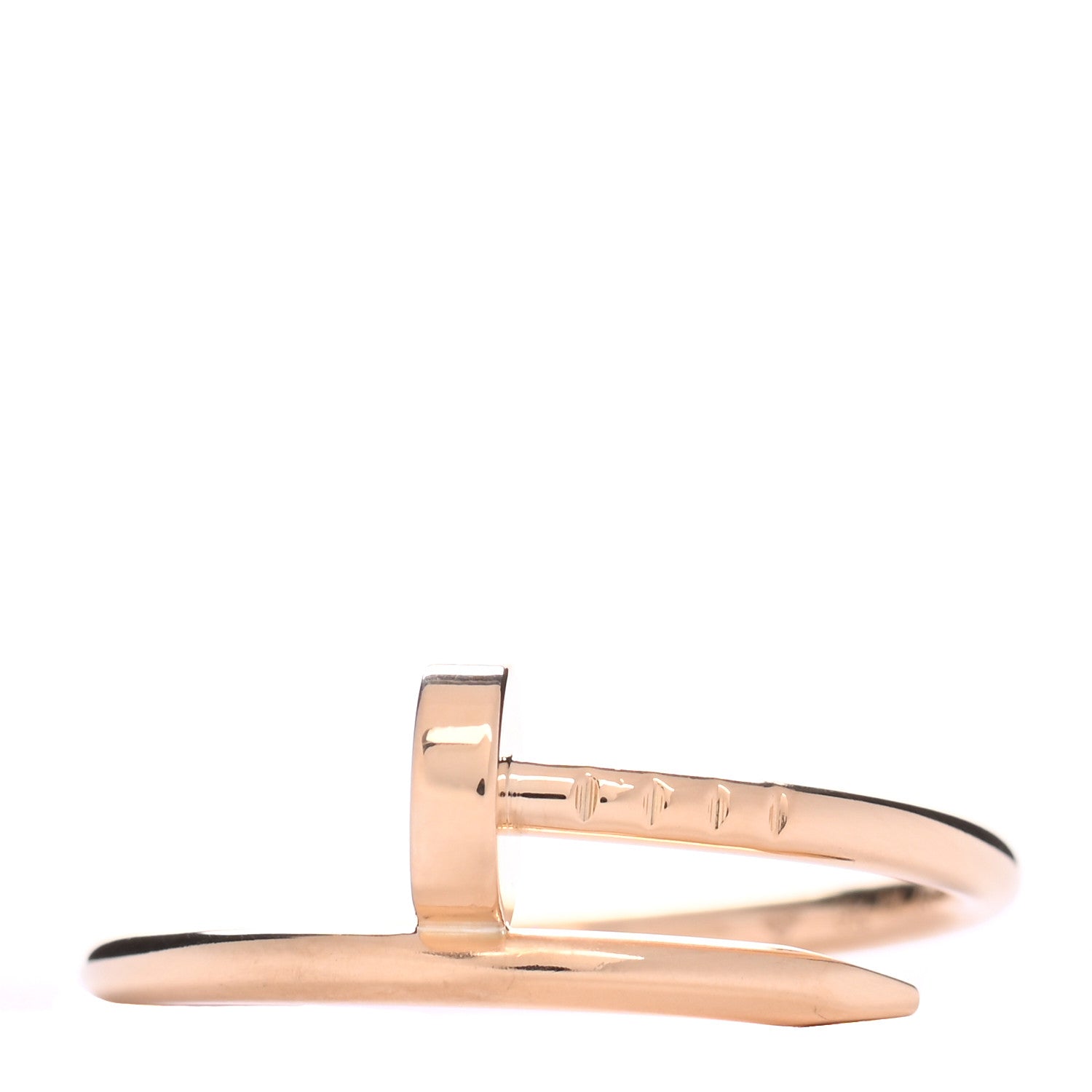 Cartier 18K Yellow Gold Small Juste Un Clou Ring 54 6.75 1 of 5