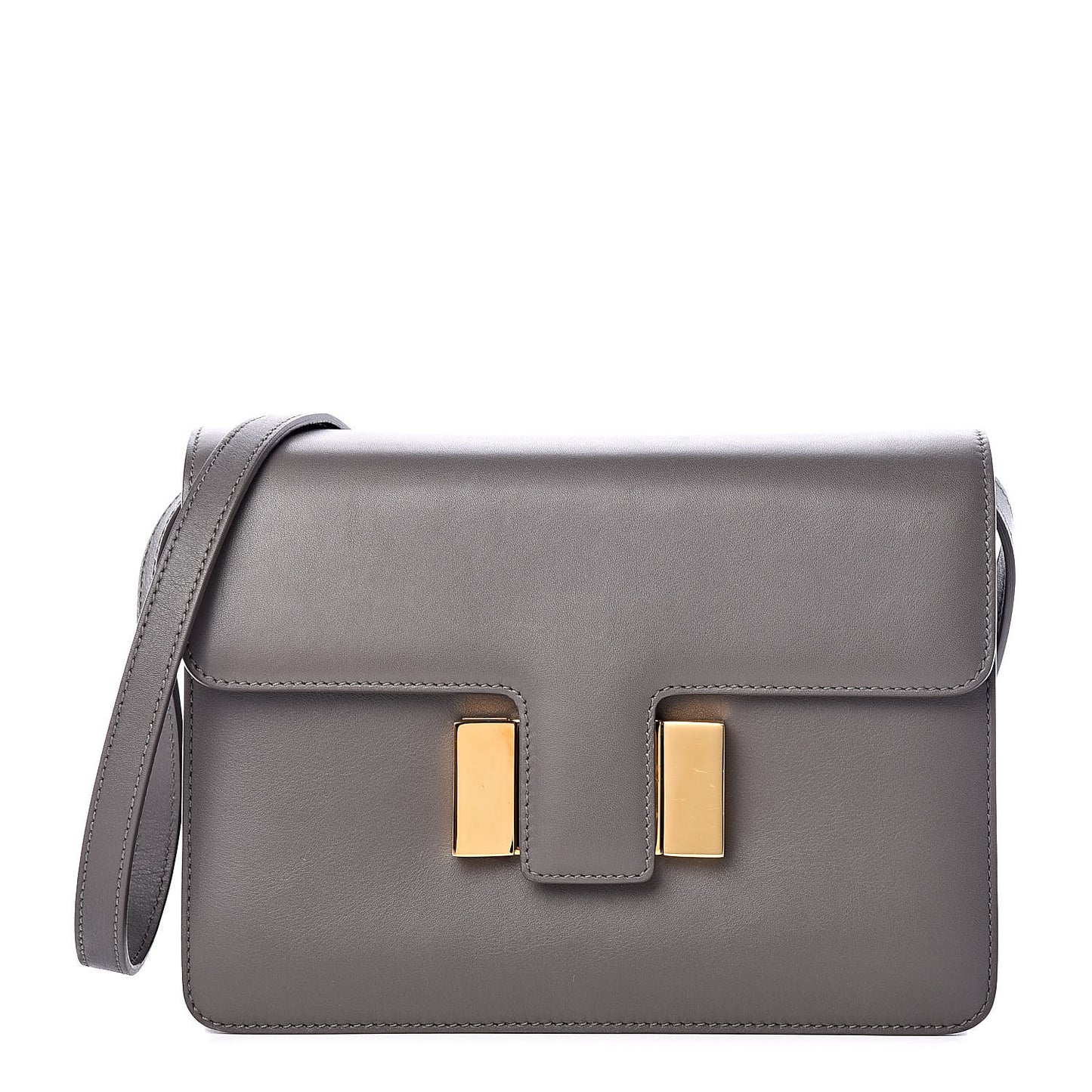 Calfskin Medium Sienna Crossbody Bag Graphite