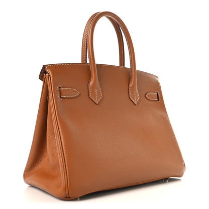 Hermes Epsom Birkin 30 Gold 2 of 14