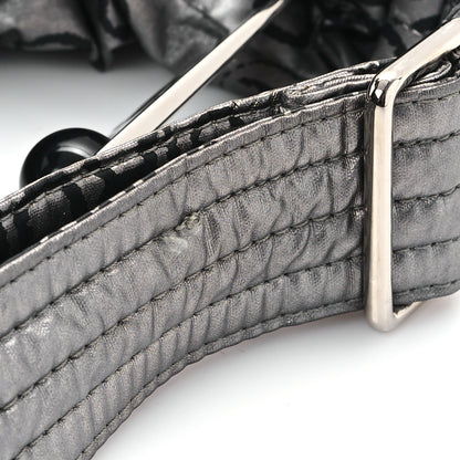Chanel Metallic Coated Canvas Unlimited Ligne Shoulder Bag Silver 12 of 12