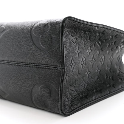 Louis Vuitton Empreinte Monogram Giant Onthego MM Black 9 of 10