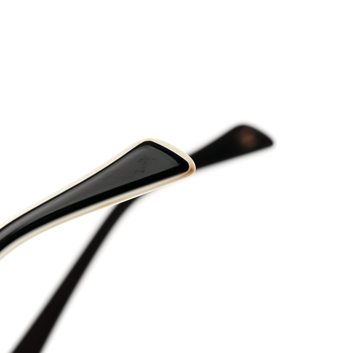 Acetate CC Logo Sunglasses 5143 Black White