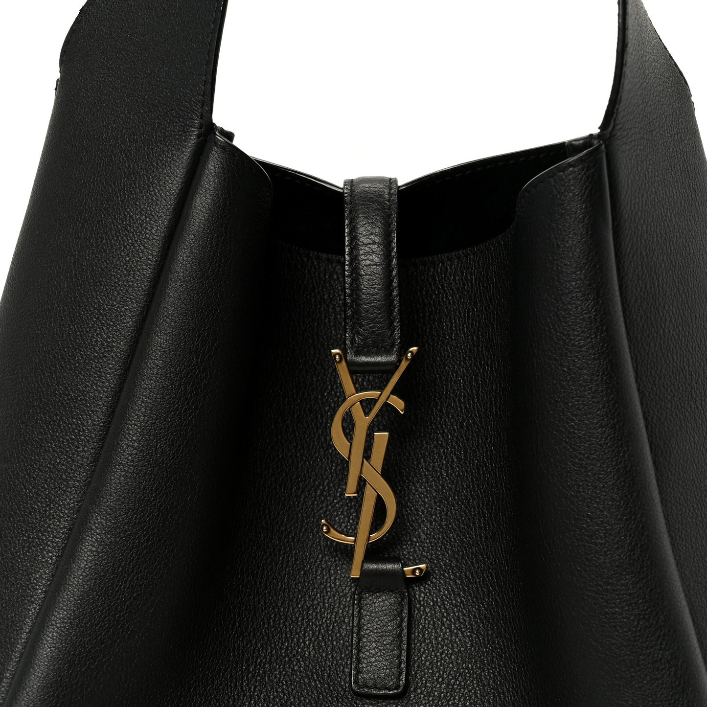 Smooth Calfskin Small Le 5 A 7 Soft Hobo Black