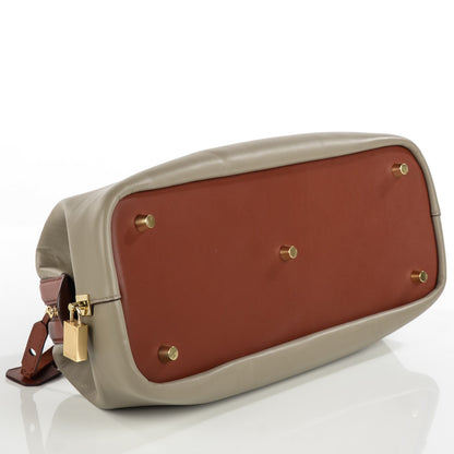 Celine Satin Calfskin Long Frame Doctor Bag Grey 4 of 8