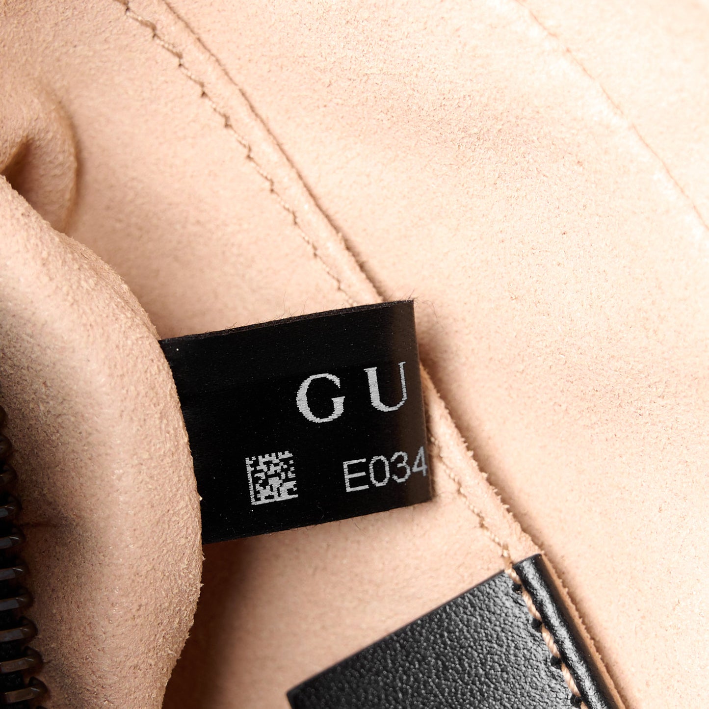 Calfskin Matelasse Mini GG Marmont Chain Shoulder Bag Black