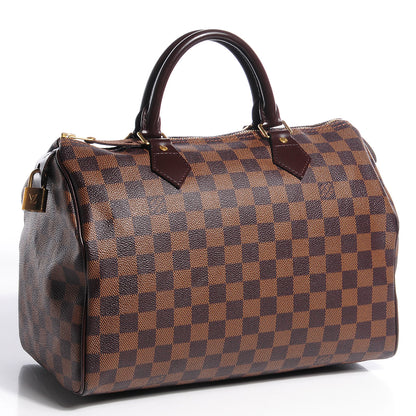 Louis Vuitton Damier Ebene Speedy 30 3 of 7