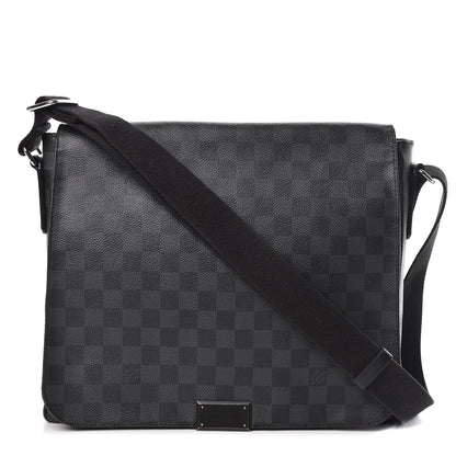 Louis Vuitton Damier Graphite District MM 1 of 9