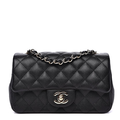 Chanel Caviar Quilted Mini Rectangular Flap Black 1 of 10