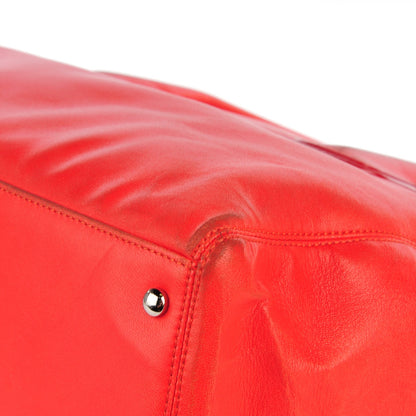 Chanel Lambskin Executive Cerf Shopper Tote Red 12 of 13