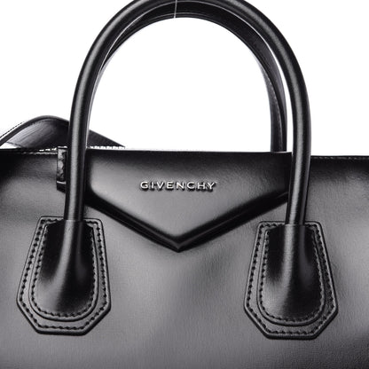 Givenchy Shiny Lord Calfskin Medium Antigona Black 10 of 10