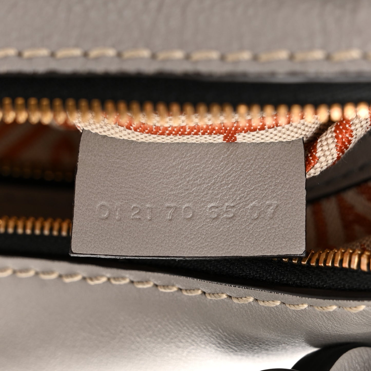 Calfskin Small Daria Stormy Grey