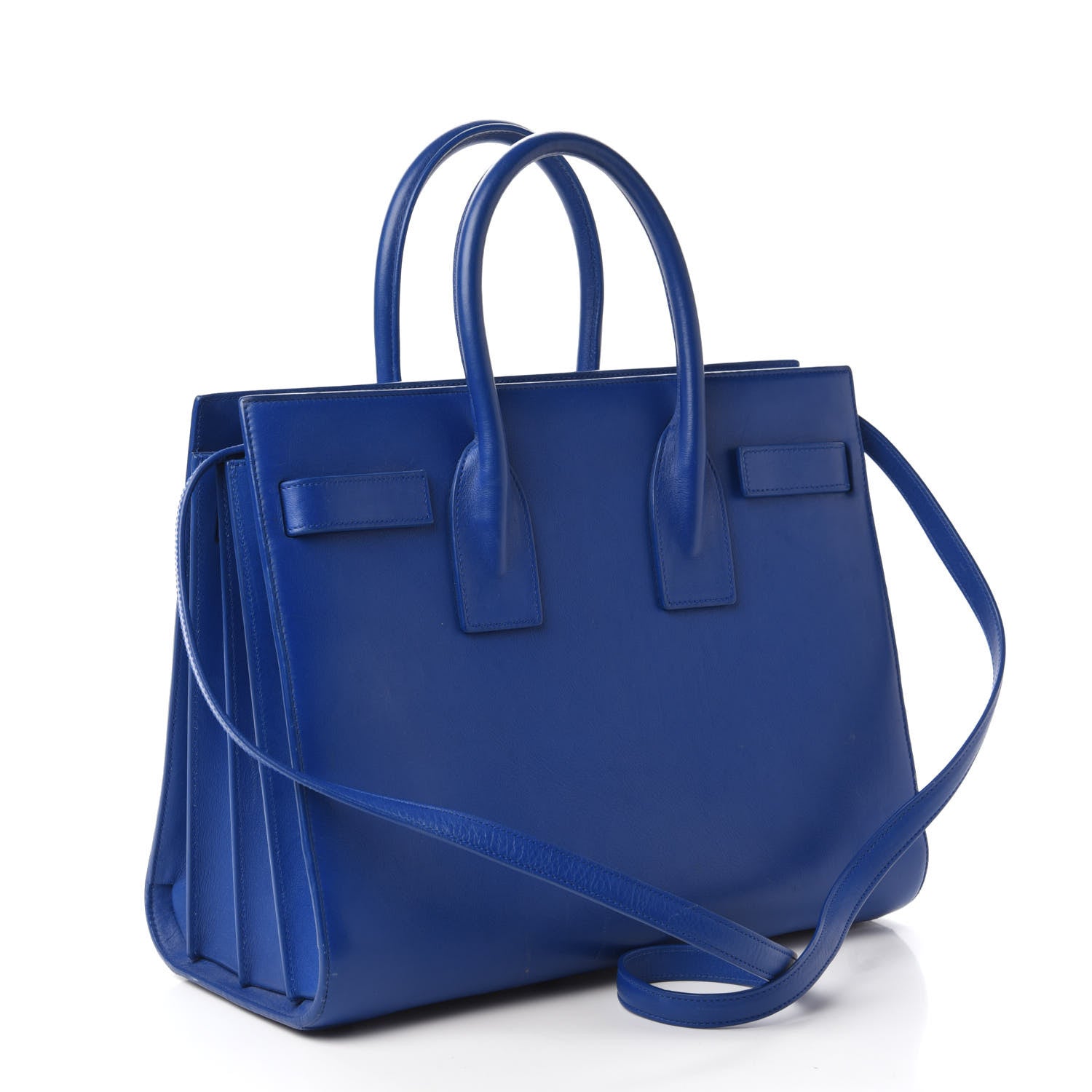 Saint Laurent Calfskin Small Sac De Jour Outremer 3 of 14