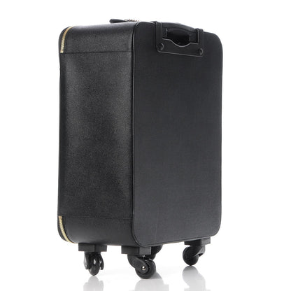 Stella McCartney Grainy Vegetarian Leather 4 Wheel Falabella Travel Suitcase Black 3 of 13