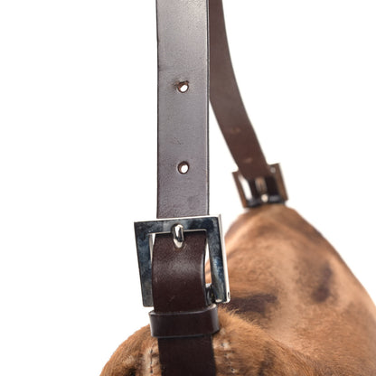 Fendi Calf Hair Mama Baguette Brown 5 of 7