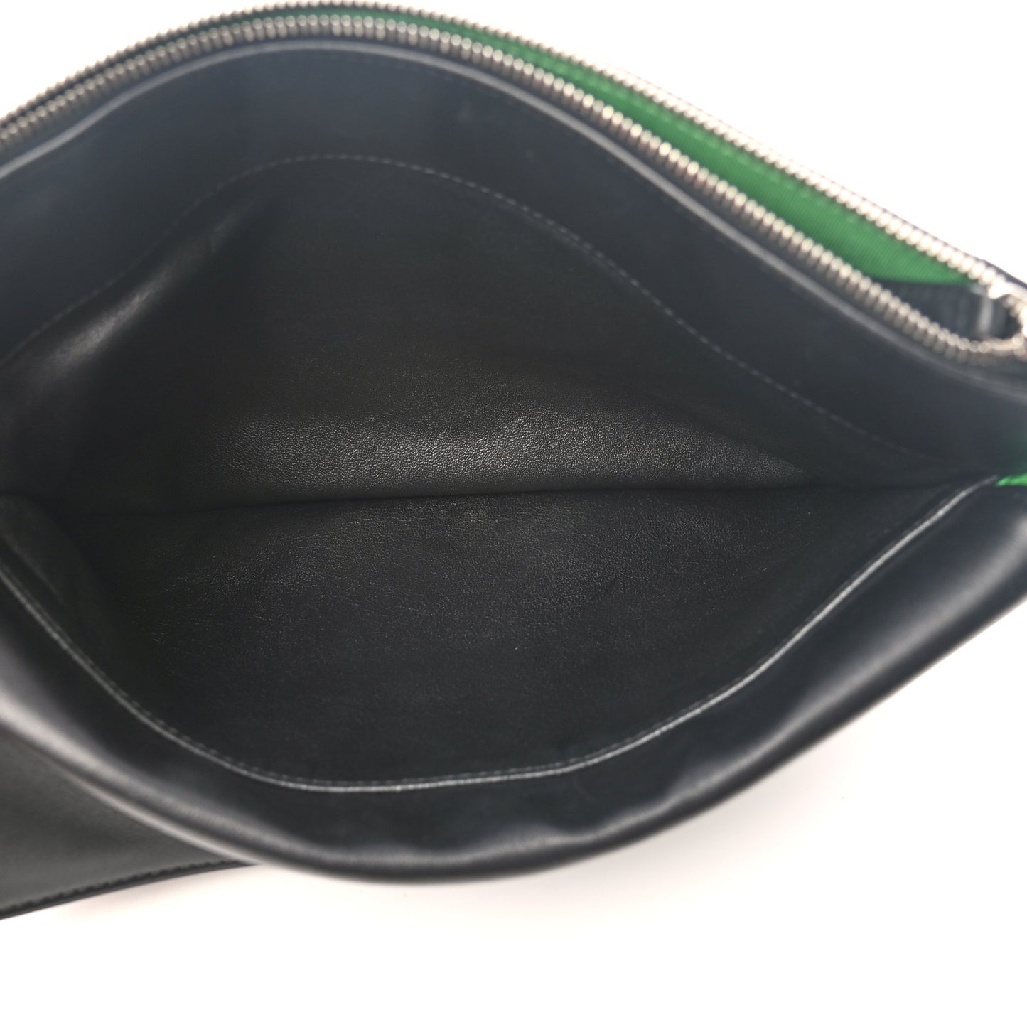 Lambskin Tweed Quilted Medium Flap Cosmetic Case Multicolor Black