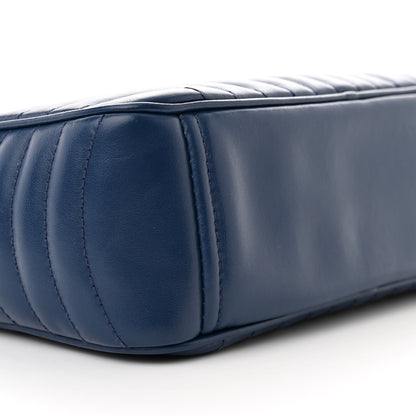 Prada Soft Calfskin Diagramme Crossbody Bag Bleuette 8 of 14