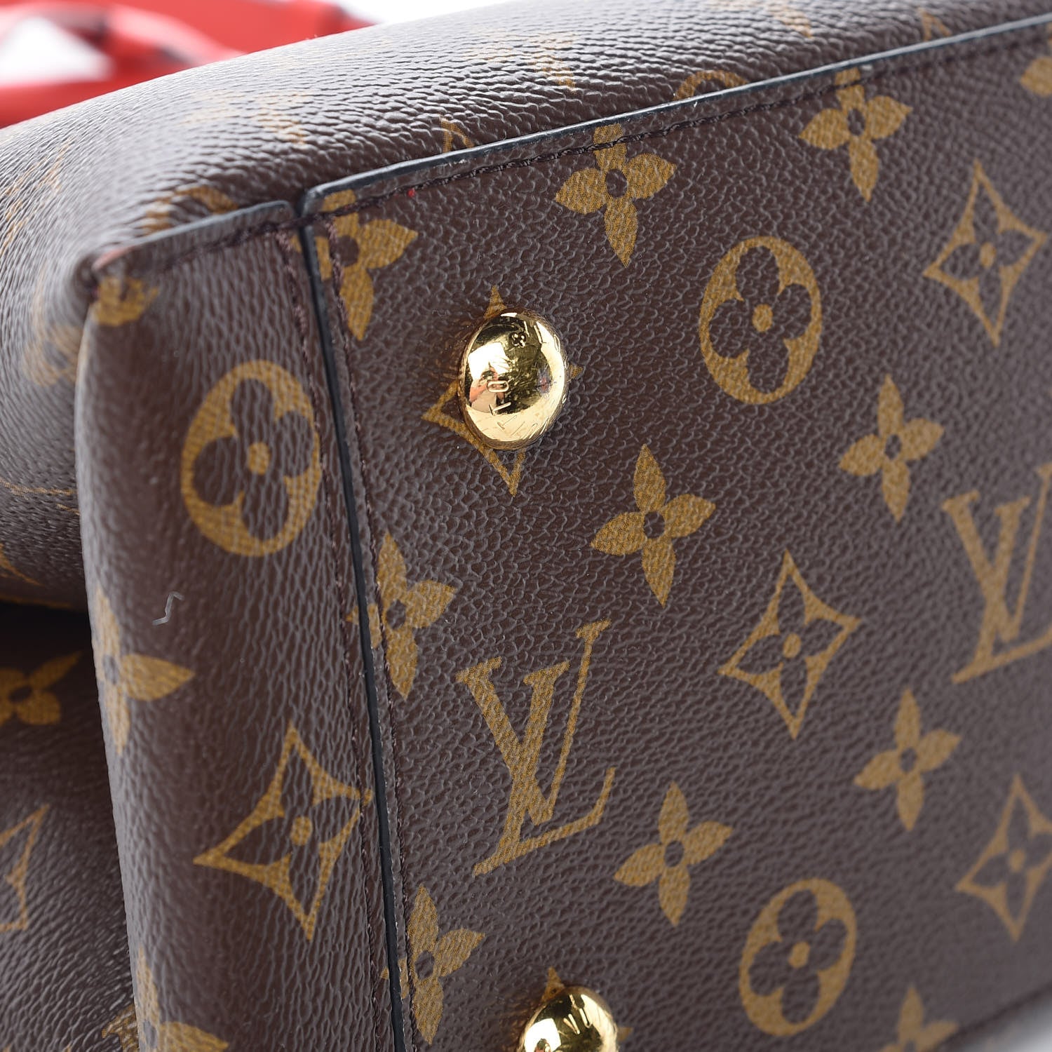 Louis Vuitton Monogram Flower Tote Coquelicot 11 of 14