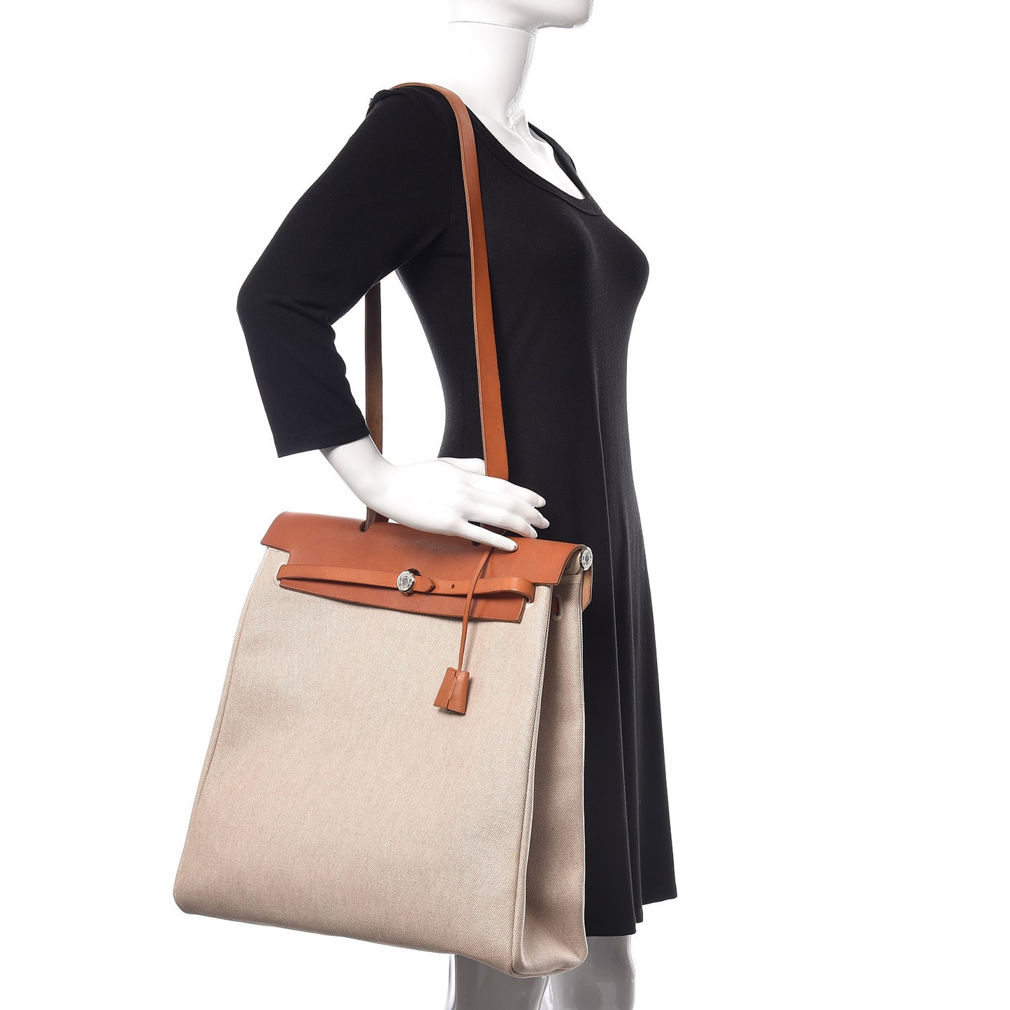 Toile Vache Calfskin Herbag 40 GM Natural