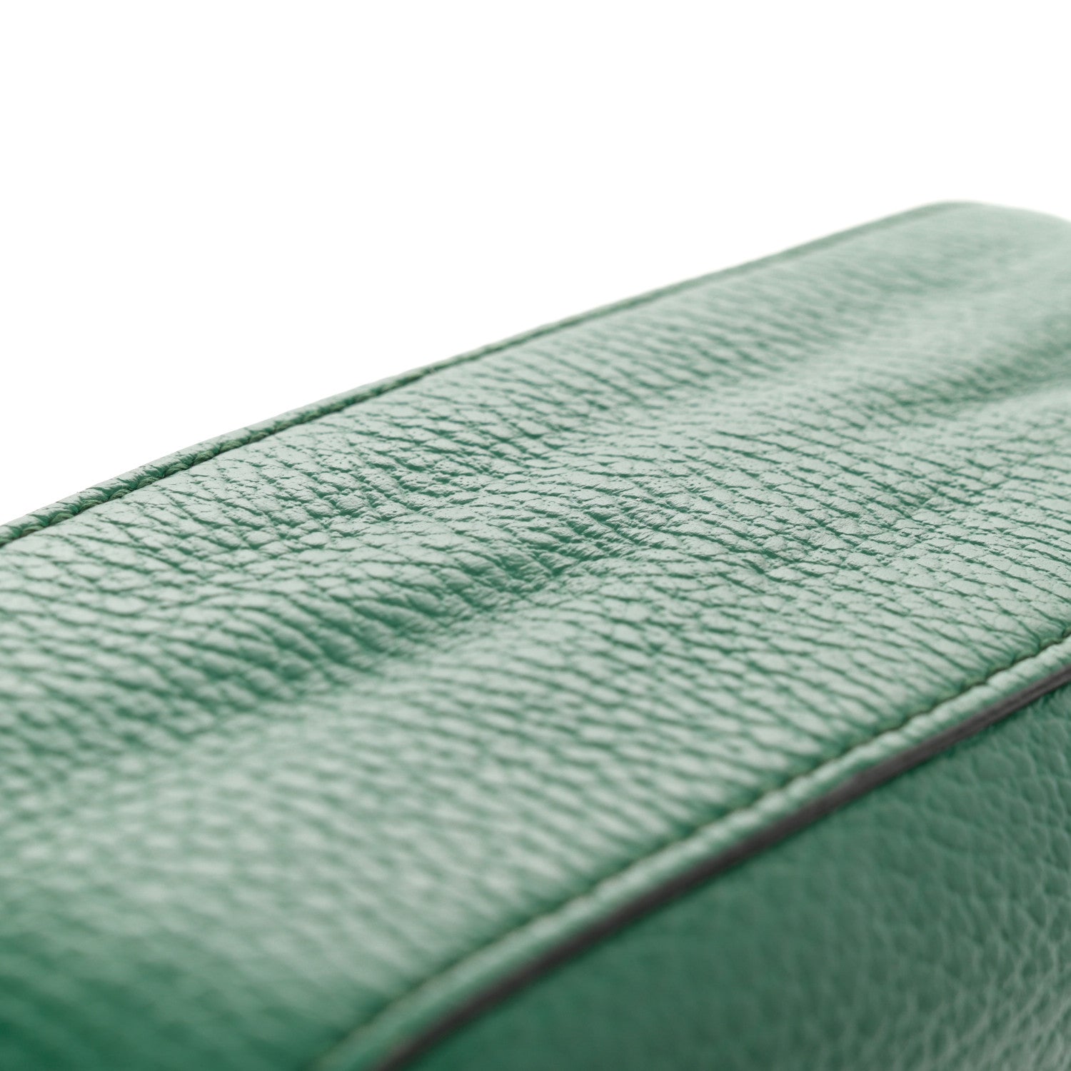 Gucci Pebbled Calfskin Small Soho Disco Bag Emerald Green 13 of 15