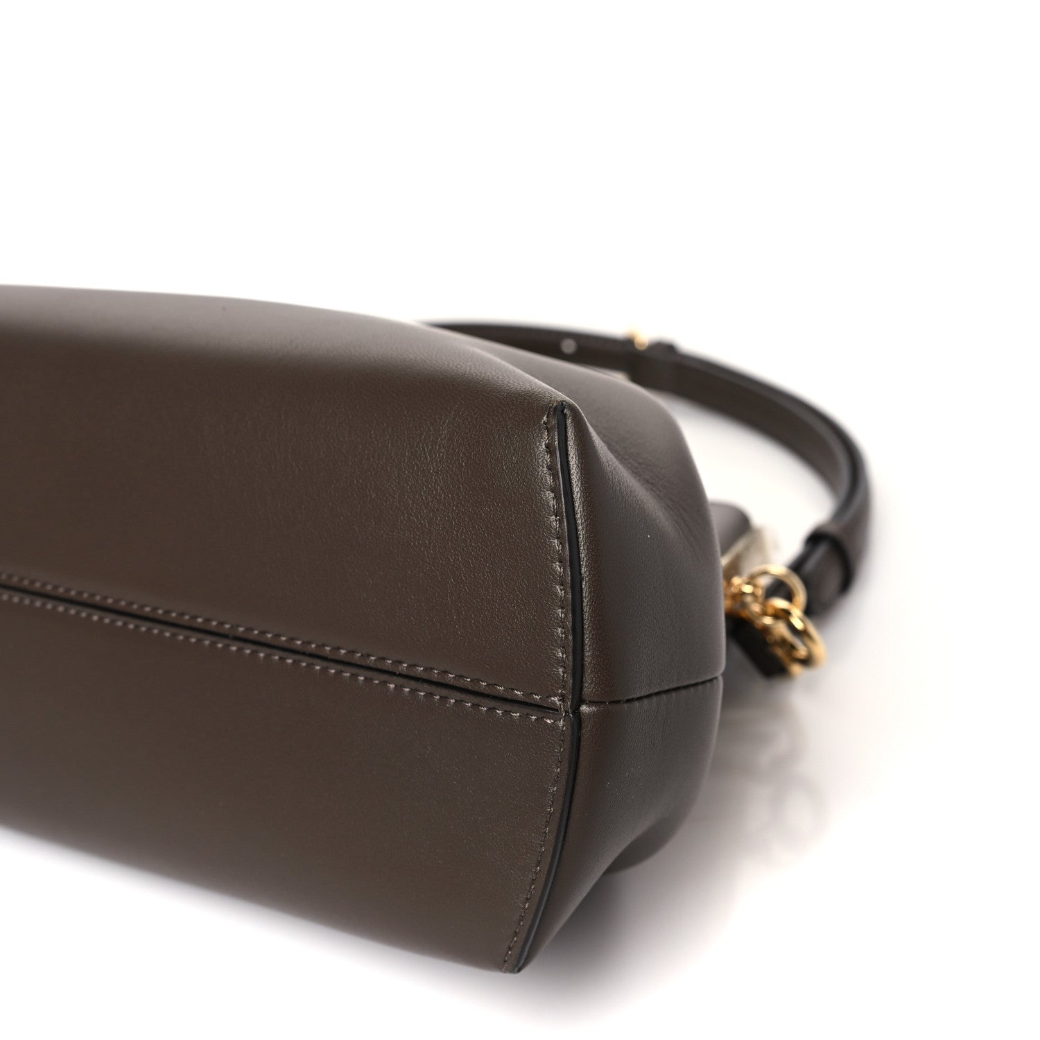 Fendi Shiny Nappa Midi Fendi First Dark Coffee 9 of 9