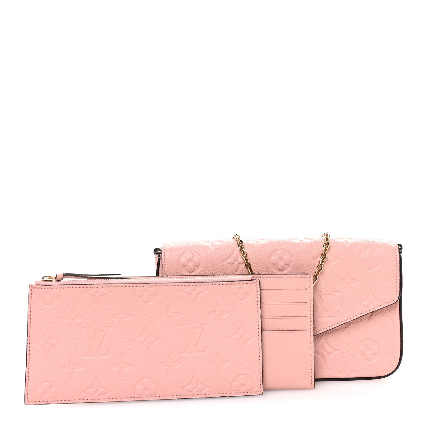 Empreinte Pochette Felicie Chain Wallet Rose Poudre
