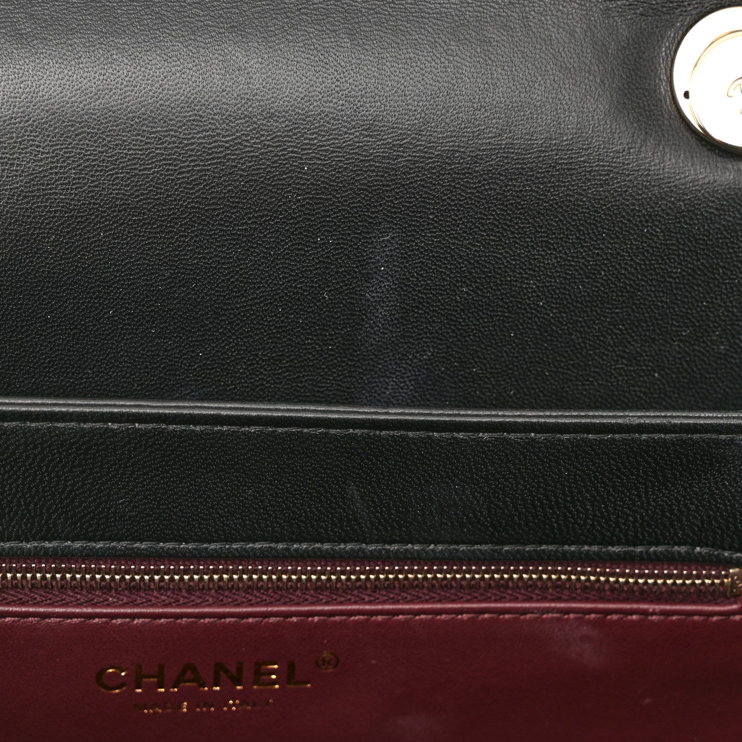 Chanel Lambskin Quilted Medium Trendy CC Flap Dual Handle Bag Black 12 of 13