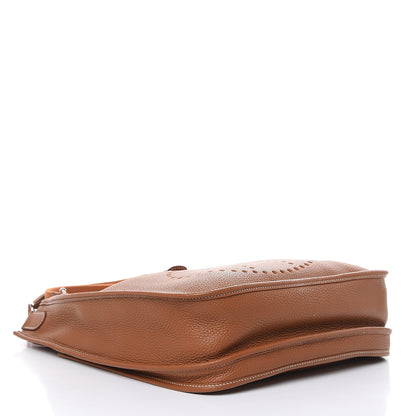 Hermes Taurillon Clemence Evelyne III GM Gold 4 of 10