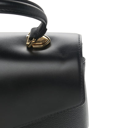 Louis Vuitton Grained Smooth Calfskin Rose Des Vents MM Black 11 of 11