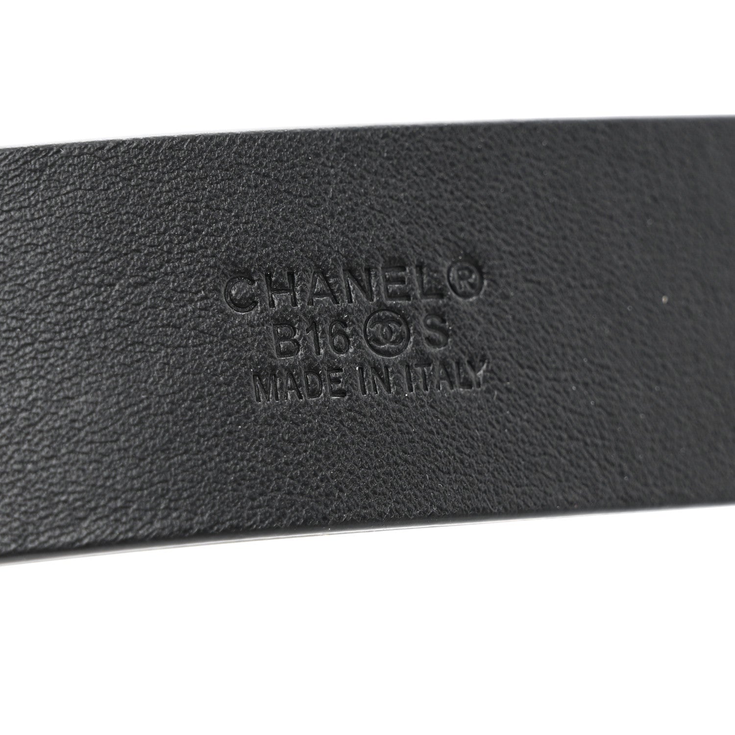 Chanel Calfskin CC Belt Black 3 of 7