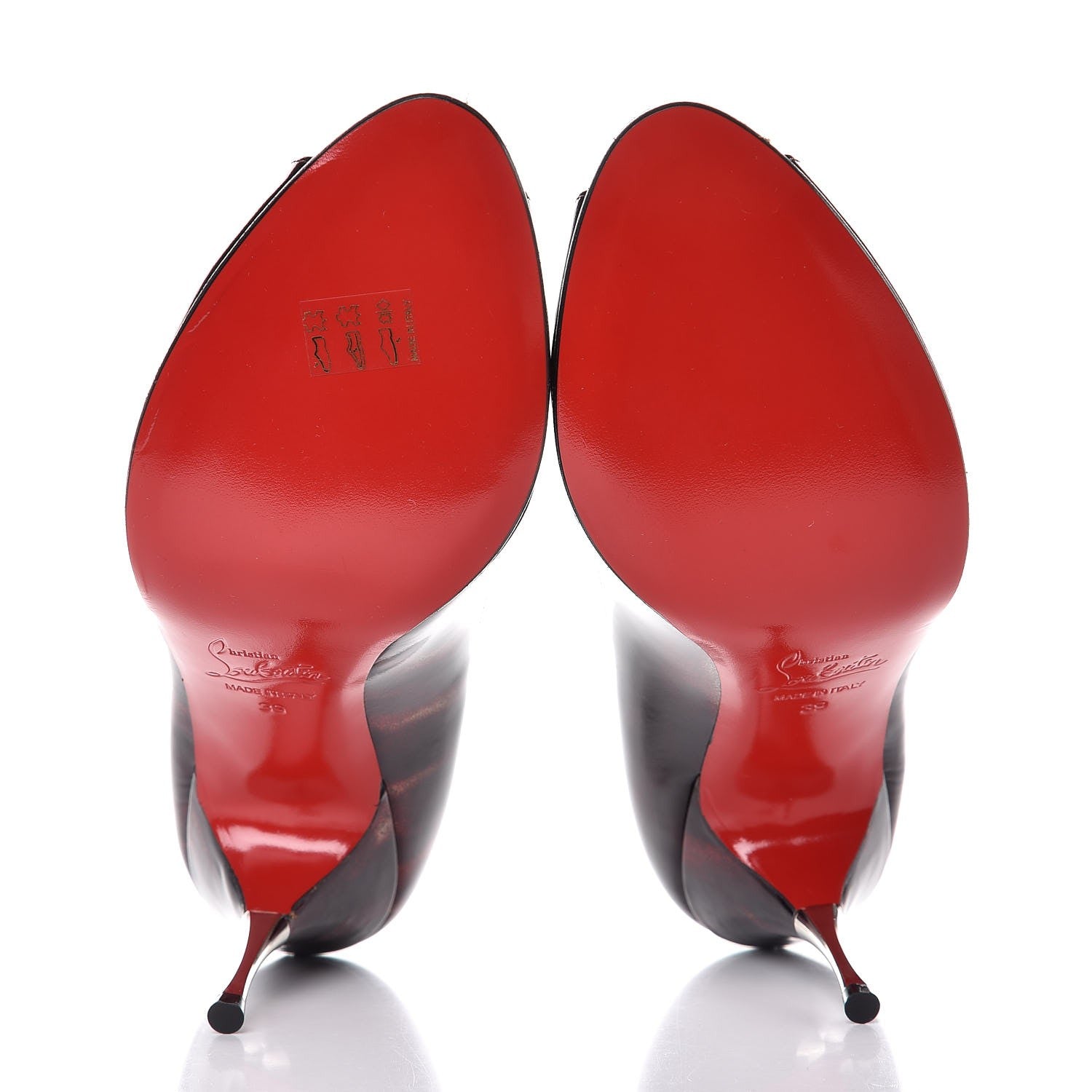 Christian Louboutin Patent Yoyospina 100 Pumps 39 Tartaruga 5 of 7