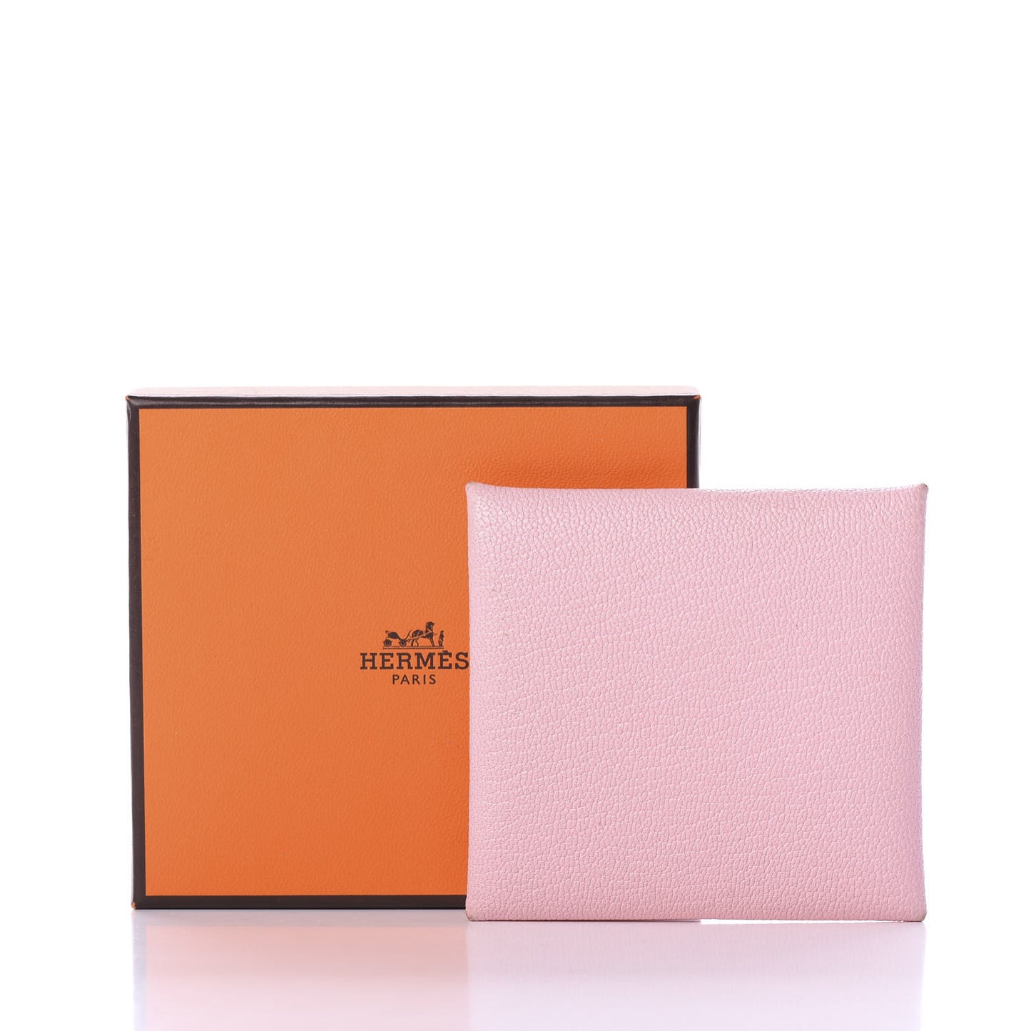 Chevre Mysore Bastia Coin Purse Mauve Sylvestre