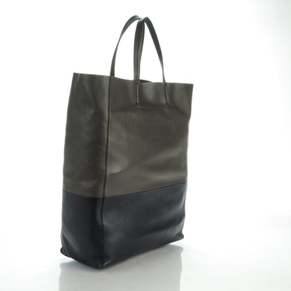 Celine Smooth Lambskin Vertical Bi-Cabas Anthracite 3 of 7