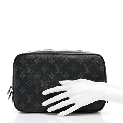 Louis Vuitton Monogram Eclipse Toilet Pouch GM 2 of 7