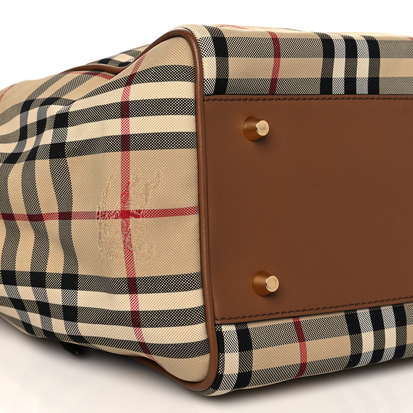 Horseferry Check Small Canterbury Tote Tan