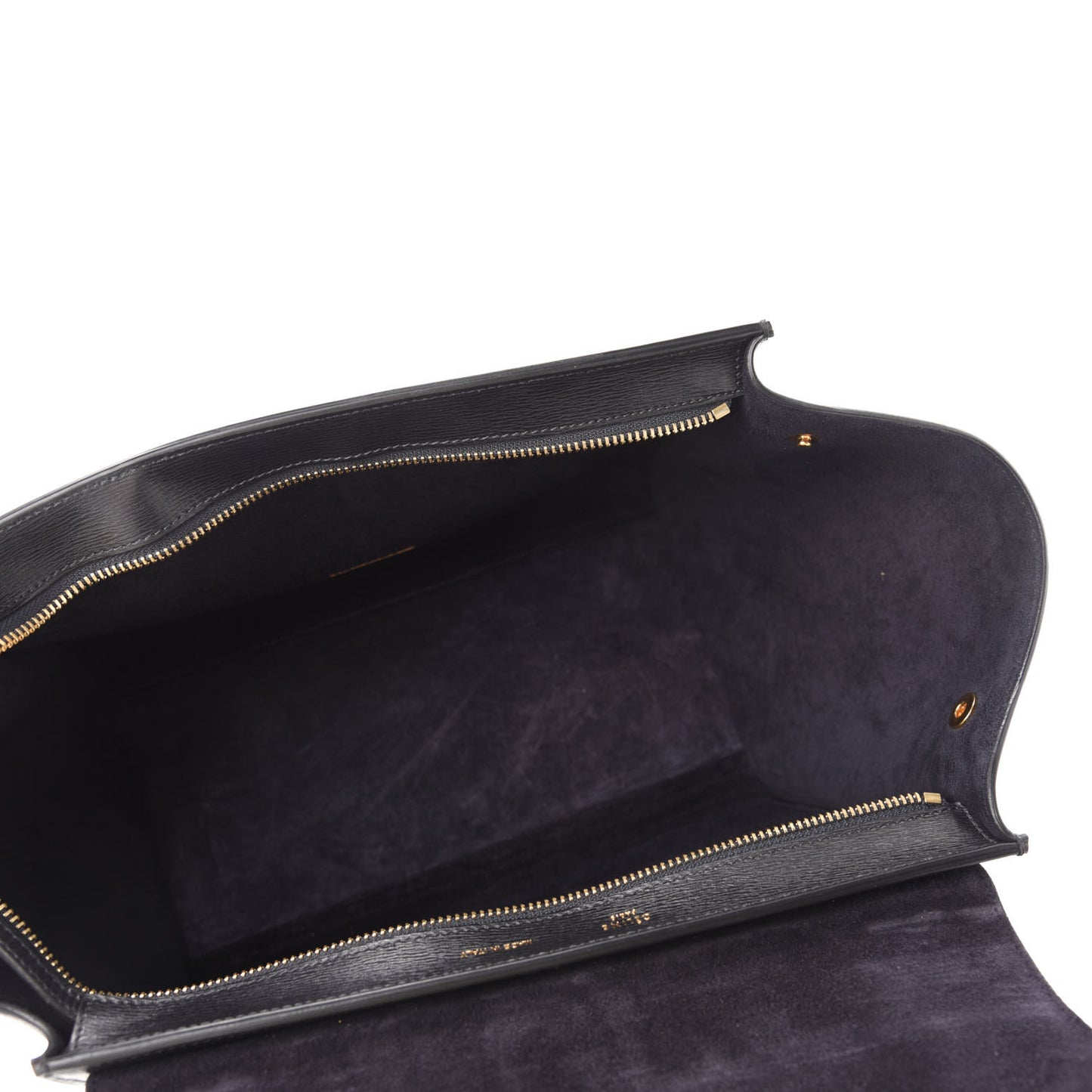 Liege Calfskin Small Trapeze Black