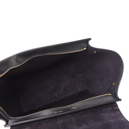 Celine Liege Calfskin Small Trapeze Black 5 of 9