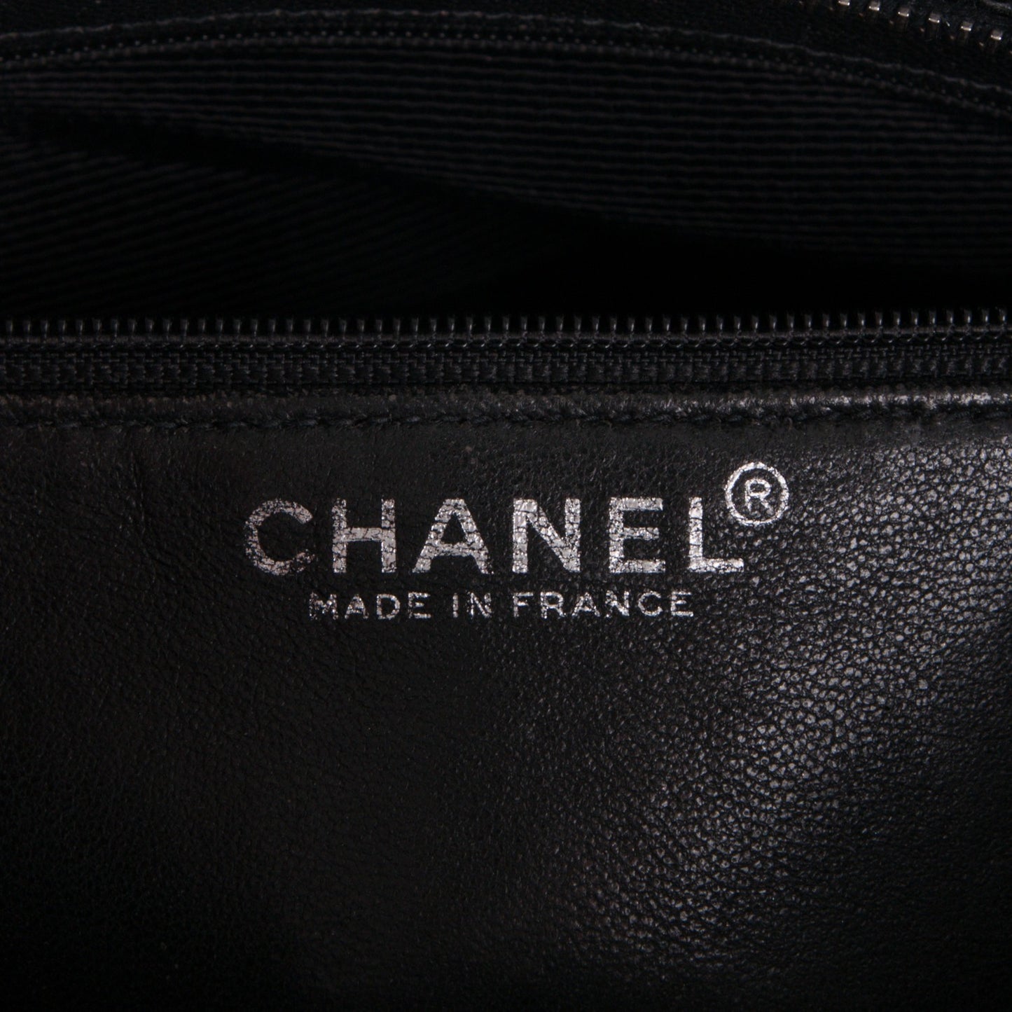 Caviar Quilted Medallion Tote Black