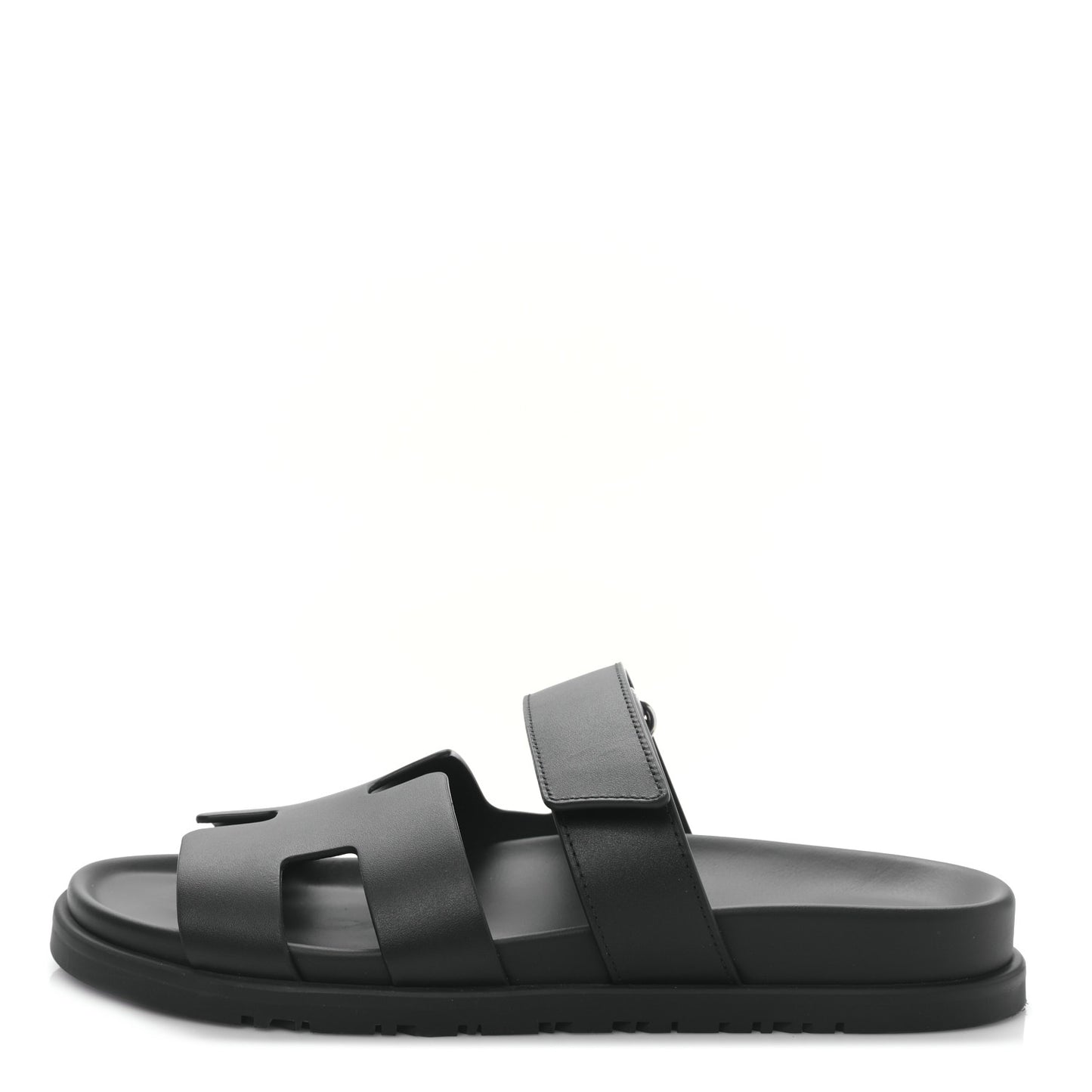 Calfskin Womens Chypre Sandals 38 Black