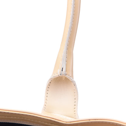 Gucci Canvas Patent Tote White 18 of 20