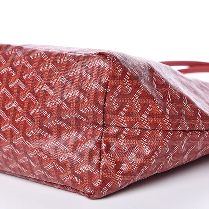 Goyard Goyardine Saint Louis PM Red 9 of 12