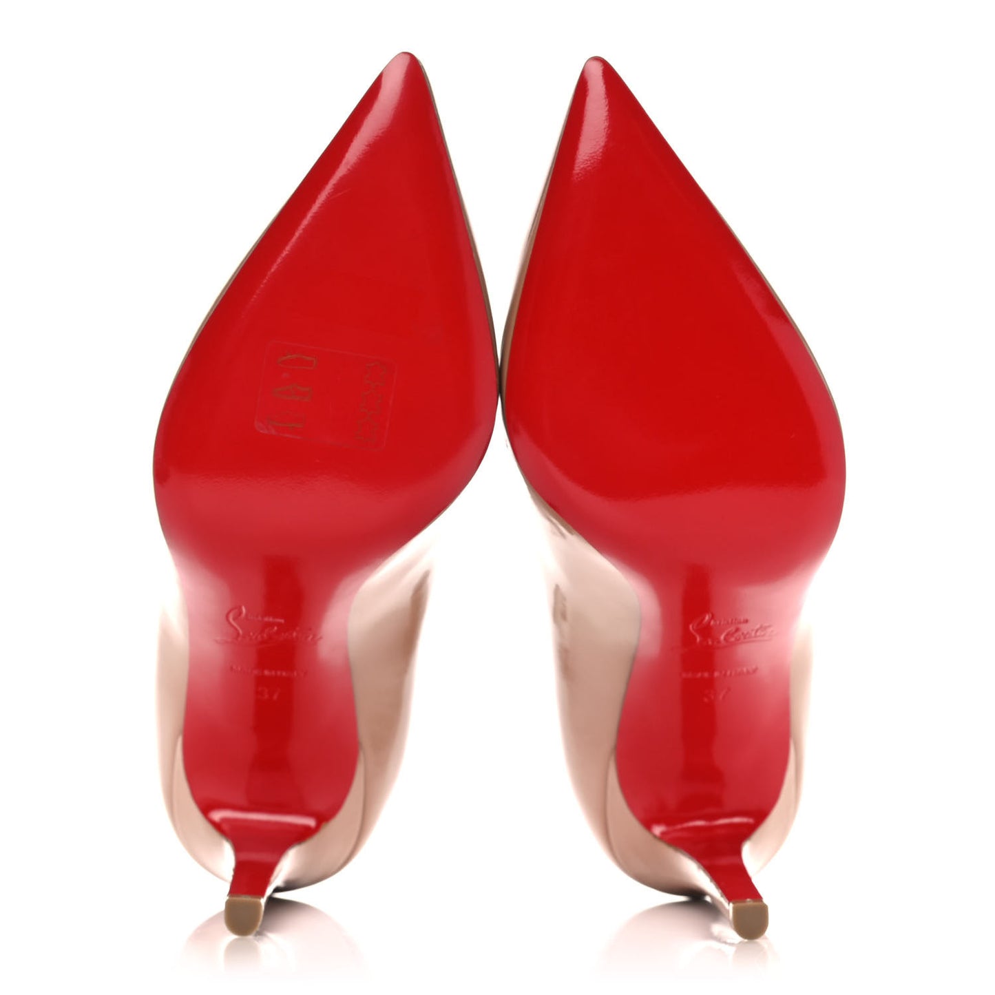 Patent Pigalle Follies 100 Pumps 37 Nude