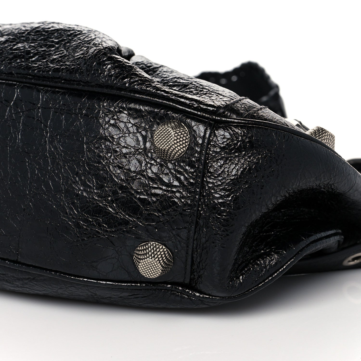 Balenciaga Agneau Arena Small Le Cagole Shoulder Bag Black 10 of 10