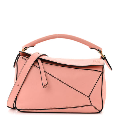 Loewe Calfskin Small Puzzle Bag Soft Pink 1 of 9