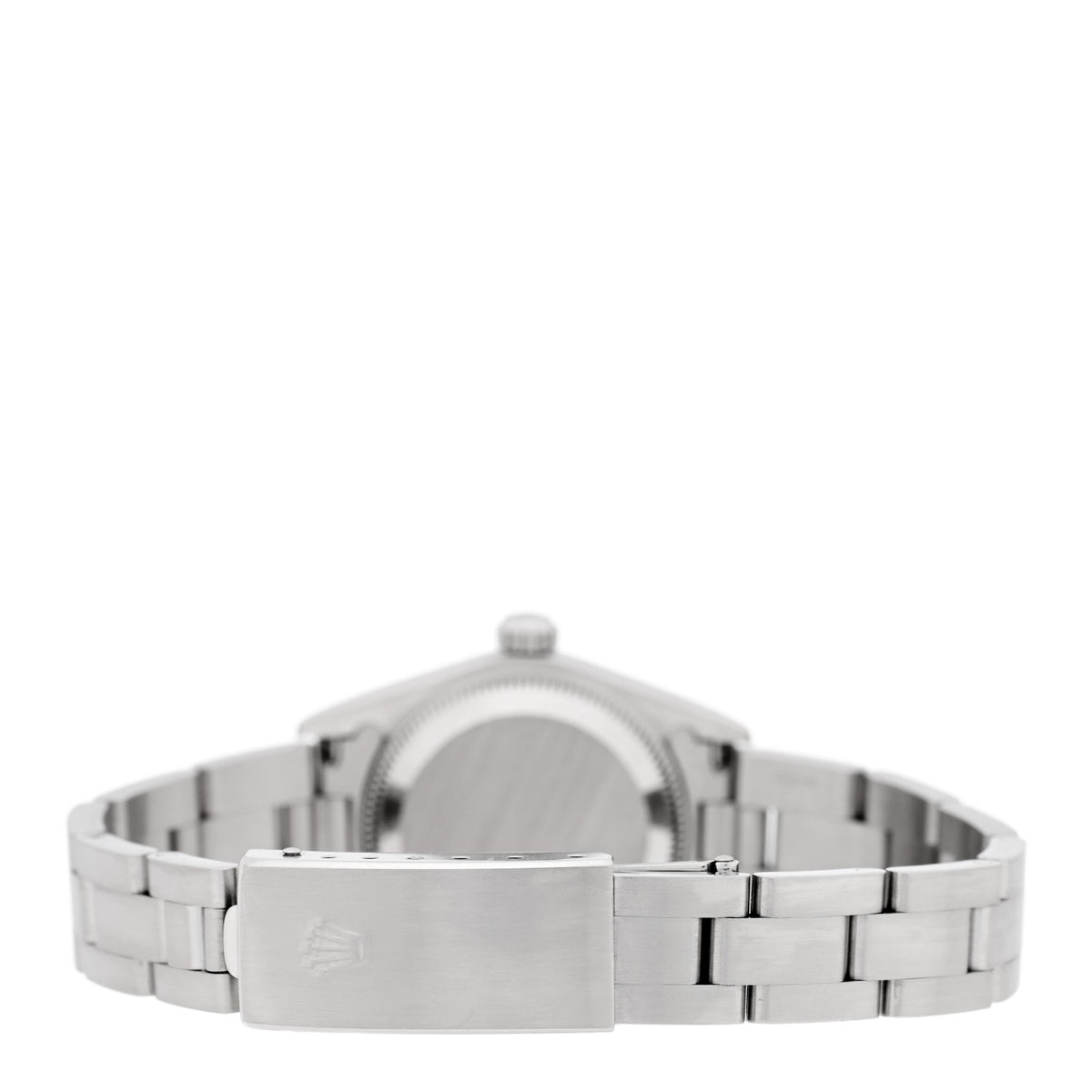 Stainless Steel 24mm Oyster Perpetual Watch Black 76080