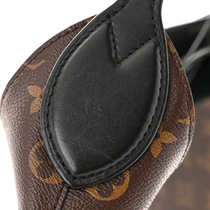 Louis Vuitton Monogram Flower Hobo Black 11 of 16